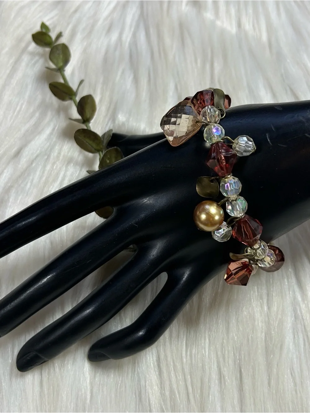 Multi color Beaded Stretchy Bracelet